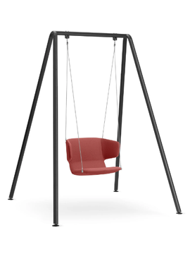 FLEXI SWING FL-SW-XL - Swing fabric armchair with armrests by LD Seating - view 2